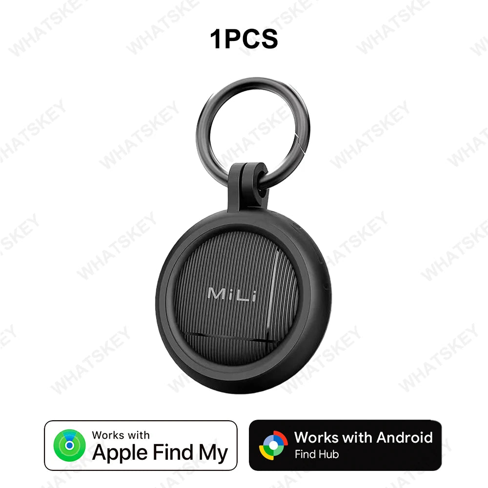 1-4Pack LiTag Duo Tracker Tag MiLi Smart Tag Item Finders Works with IOS & Google Find Hub Wallet Key Finder Item GPS Locator