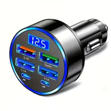 350W USB Car Charger PD QC3.0 USB C Car Phone Charger Type C Adapter